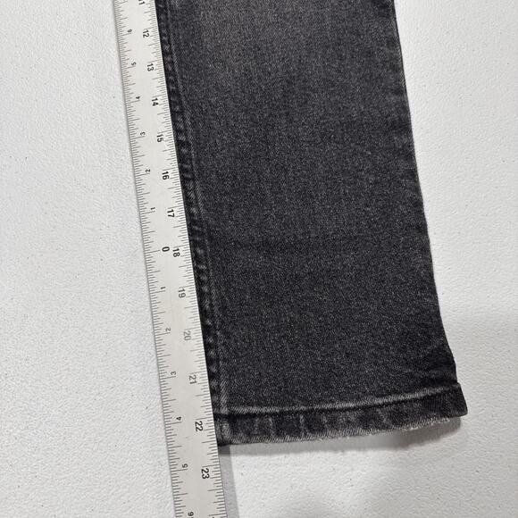 Wonder Nation Skate Fit Jeans Boys 8 Faded Black Denim Adjustable Waist Distress - Picture 11 of 12